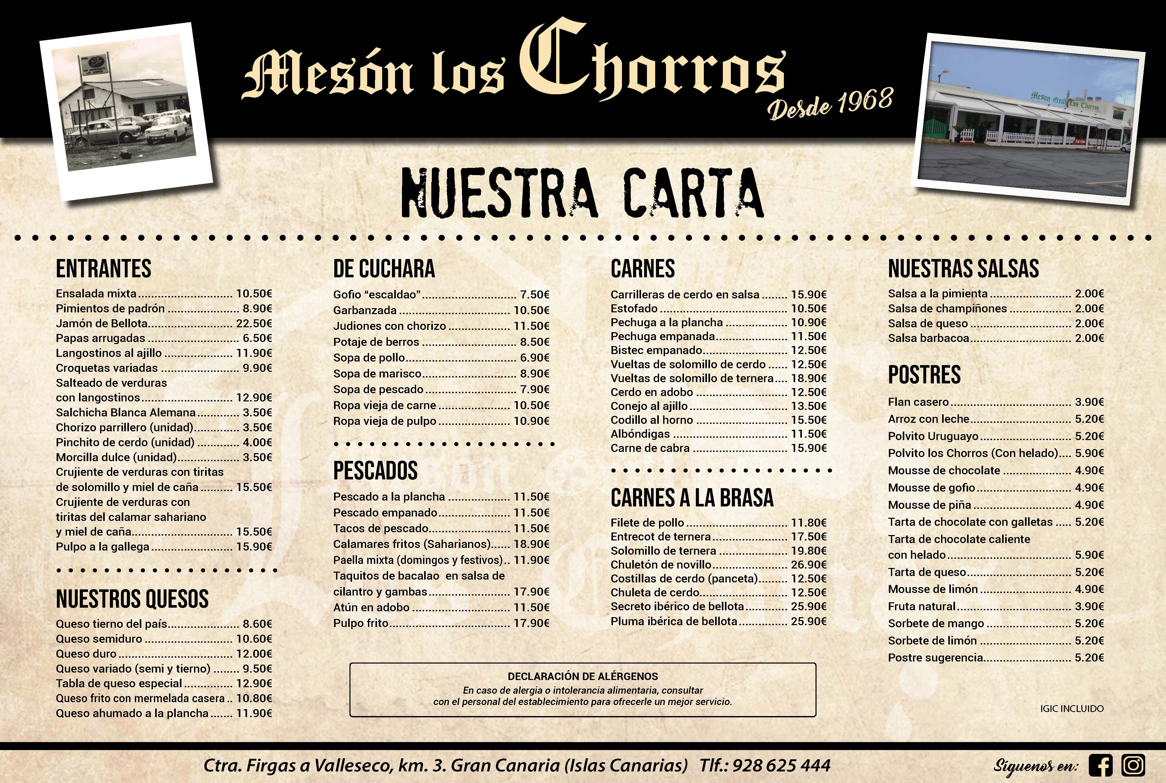 Los Chorros Mantel Página 1